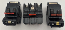 Lot of 3 Federal Pacific Circuit Breakers 2-100A 2 Pole and 1-20A 3 Pole picture