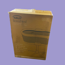 HALO 4931 BassiNest Soothing Swivel Sleeper 3.0 Baby Bassinet Gray #9315 picture