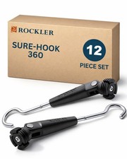Rockler Sure-Hook 360 Universal Painting Rack Tools (12 Pack) Silver picture