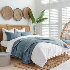 EverGrace Stonewashed Cotton Quilt Set King 108