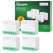 4x SONOFF MINIR4M Matter Smart Switch,Universal DIY Module Smart Home Automation picture