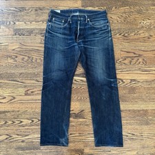 Studio D'artisan Japanese Selvedge Denim Blue Jeans Mens - Size 34 picture