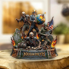 Megadeth Custom Shape Acrylic Plaque picture