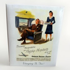 Winging It, Too Cook Book Flight Attendants American Airlines Cookbook Binder picture