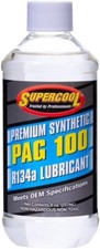 Supercool A/C Compressor P100-8 PAG 100 Lubricant OIL 8oz picture