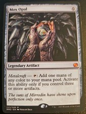 Mox Opal Double Masters Regular Playtest Card picture