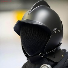 Spanish Musketeer Helmet Mask Replica HEMA Training Protection Gear Cosplay Prop picture