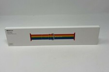 Rare Genuine 2017 38mm Apple Watch Pride Edition Woven Band Authentic OEM 40MM  picture