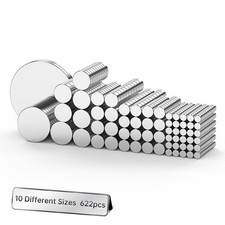 Magnet for Crafts, 622PCS Small Neodymium Magnet for 3D Printing picture