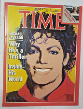 Vintage TIME Magazine March 19 1984 Michael Jackson Andy Warhol Cover Thriller picture