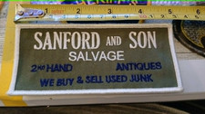 Sanford & Son sign Patch Fred Lamont Redd Foxx Demond Wilson Hat Cap Rare Shirt picture