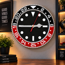 handcrafted 3D-printed luxury watch-inspired wall clock picture