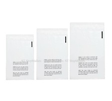 Clear Bags Suffocation Warning Self Seal Merchandise Bag 1.5 Mil -ST ShipMailers picture