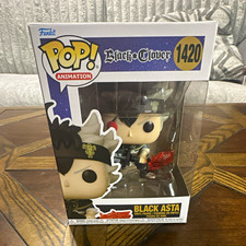Funko Pop Animation Black Clover Black Asta #1420 Vinyl Figure Boxed picture