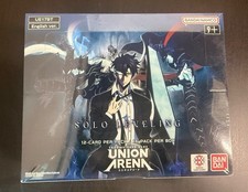 Union Arena Solo Leveling UE17BT BOOSTER BOX Factory Sealed 16 Packs English picture