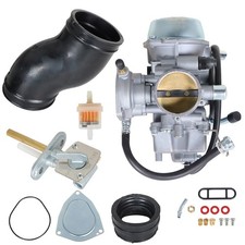Carb Carburetor For Yamaha Grizzly 600 YFM600 & Intake Manifolds 1998-2001 picture