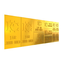 1/3 Gram .9999 Gold Bar That Snaps into 11 Fractional Bars Snap Gold Bullion picture