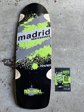 Madrid x Old Skull Skateboards Explosion Re-Issue LTD. Deck Hand Signed by Jerry picture