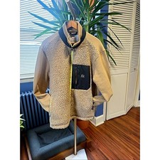 Woolrich curly fleece full-zip jacket men's size L picture
