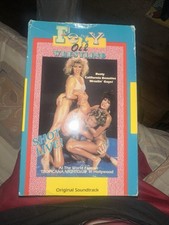 Foxy Oil Wrestling VHS Horror Action Rare HTF Big Box Motley Crue picture