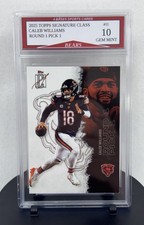 2025 Topps Signature Class Caleb Williams Chicago Bears Card #11  picture