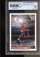 1992-93 Michael Jordan Upper Deck #23 Gem Mint 10 Chicago Bulls GOAT MVP HOF picture