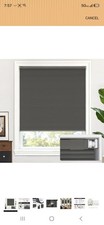 LazBlinds Cordless Cellular Shade 23 X 58 Black New picture