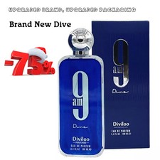 9 am Dive by Unisex Upgraded new packaging Diviloo 3.4 oz EDP Cologne Perfume picture