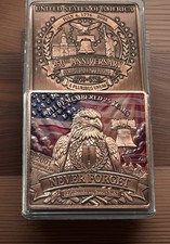 COPPER RESERVE MINT - Five (5) Ounce Bar .999 Fine 9/11 Tribute/America’s 250th picture