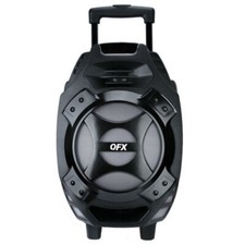 QFX PBX-61081-SILVER Rechargeable Portable Speaker 8