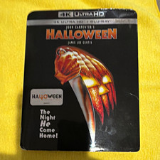 Halloween 4K Ultra HD + Blu-ray SteelBook Jamie Lee Curtis John Carpenter R picture