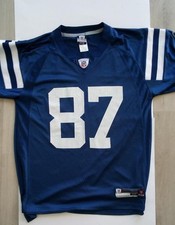 Reebok Reggie Wayne #87 Indianapolis Colts Jersey Mens M NFL Blue picture