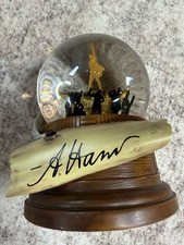 Collectible A. Hamilton Broadway musical snow globe Very Rare picture