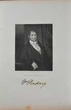 Antique Art Engraving Maryland Senator William Pinkney Original 1852 History picture