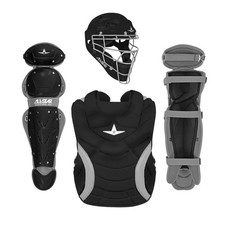 All Star Heiress Fastpitch Catcher's Kit (12-16) BLACK LG picture