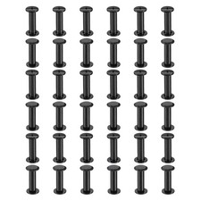 50 Sets Chicago Screws 18mm l Galvanized Iron Chicago Screw Binding Post picture