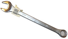 UNUSED HUSKY 32mm COMBINATION WRENCH SATIN FINISH ALLOY STEEL USA 12-POINT picture