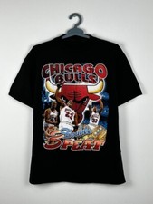 1998 Vintage Chicago Bulls Double 3 Peat T-Shirt Size XL picture