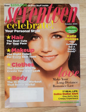 Vintage Seventeen Magazine October 2004 Katie Holmes Cover picture
