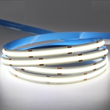 16FT 12V Flexible 1600LEDs COB LED Strip High Density Tape Lights  Cabinet Lamp picture