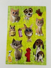 Twisted Whiskers Stickers Funny Animals 11 Pcs 2008 Cloudco picture