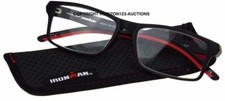 SALE🔥NEW🔥PICK STRENGTH 🔴Foster Grant IRONMAN IM2000 Reading Glasses Black/Red picture
