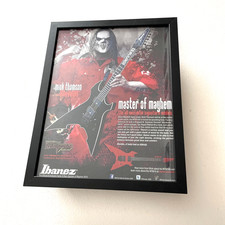 Slipknot Mick: Master of Mayhem Framed Picture 8.5x11 Collectible Memorabilia picture