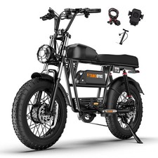 Tamobyke Electric Dirt Bike 749W 27.9MPH 48V 20AHX2 20