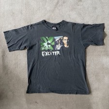 Vintage Depeche Mode Exciter Tour T Shirt 2001 Large Black Single Stitch picture