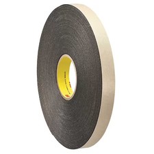 3M 4496 Double-Sided Foam Tape, 1 In W, 36 Yd L, 1/16 In, Polyethylene Foam, picture