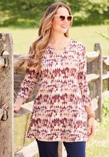 Catherines Women's Plus Size Seasonless Swing Tunic picture