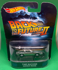 2014 Hot Wheels Retro Entertainment Time Machine Hover Mode CFR15 BDT77 Delorean picture