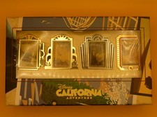 Disney California Adventure Classic Attraction Poster Pin Set LE 1000 picture