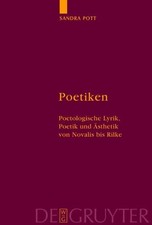 Sandra Pott Poetiken (Hardback) picture